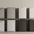 Modern Mini Fridge Mini Fridge Combination 3d model