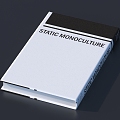 Modern Book Notebook 3d model