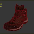 Camouflage High Top Hiking Boots With Durable Thick Sole For Outdoor Trekking