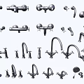 Various Styles of Kitchen and Bathroom Faucets in Different Designs