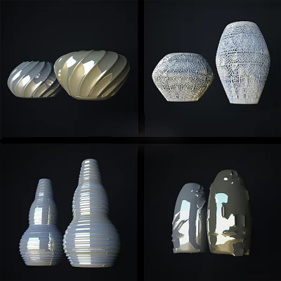 Ceramic Utensils 3d model Ceramic Utensils 3d model