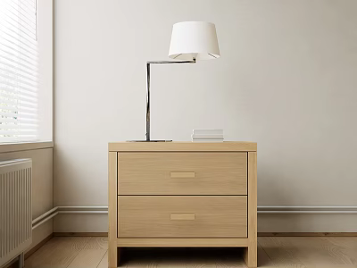Modern bedside table 3d model