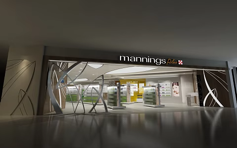 Cosmetics Store 3d model