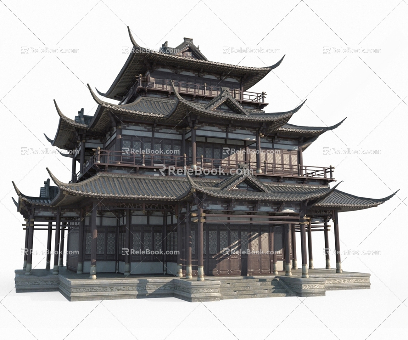 Ancient Palace Loft 3d model