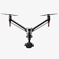 Smart Drone With Four Rotors HD Camera And Sturdy Frame Design 3d model