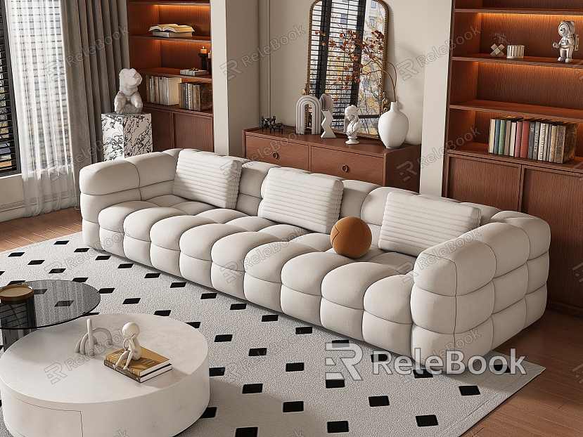 Middle Style Sofa model