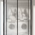 Modern Sliding Doors With Various Glass Panel Designs And Frame Styles 3d model