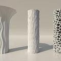 Modern Column Shaped Column 3d model