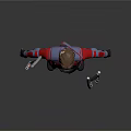 Modern game character star jue character game character 3d model