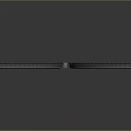 Railway Track Crossing Equipment With Metal Structure And Curved Rails