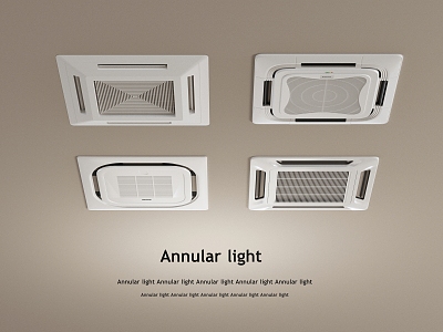 ceiling air conditioner 3d model