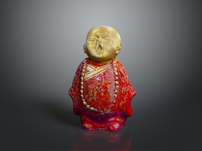 monk, small monk, monk, monk, monk, monk, Taoist priest, ancient male, ancient man, ancient figure 3d model