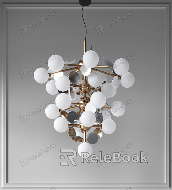 Modern chandelier spherical chandelier model