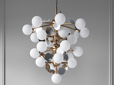 Modern chandelier spherical chandelier model