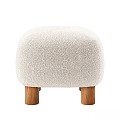 sofa stool pouf 3d model