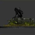 Warrior Samurai Soldier Guard Assassin Killer Ancient Soldier Ancient Assassin Killer 3d model