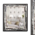 Vintage distressed rectangular wall mirror decorative square mirror 3d model