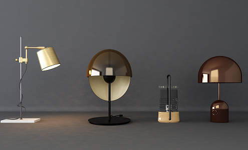 Modern table lamp 3d model