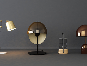 Modern table lamp 3d model