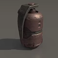 Grenade Science Fiction Grenade Science Fiction Grenade Smoke Bomb Flash Bomb High Explosive Bomb Tear Bomb Grenade Simple Model Grenade Low Model Game Grenade 3d model