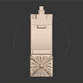 Intricate Hindu Temple Architectural Model with Multi Tiered Tower and Detailed Carvings