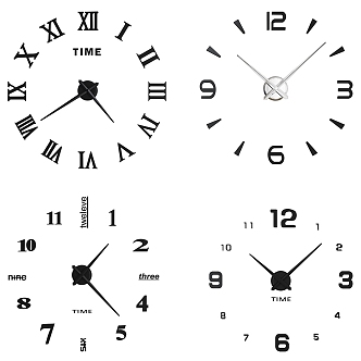 Simple clock wall clock 3d model