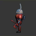 Rabbit Machine Rabbit Mechanical Rabbit Mech Rabbit Science Fiction Rabbit Cyberpunk Rabbit Cyberpunk Rabbit 3d model
