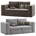 Collin 2-piece sofa 3d model