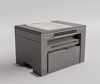 Modern Printer Small Printer 3d model