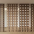 Silent screen partition 3d model