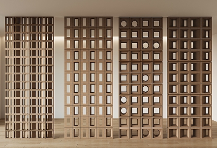 Silent screen partition 3d model