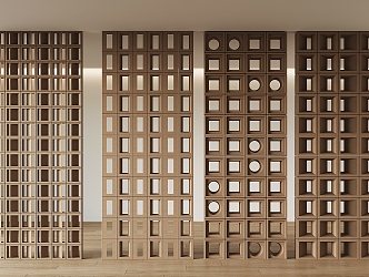 Silent screen partition 3d model