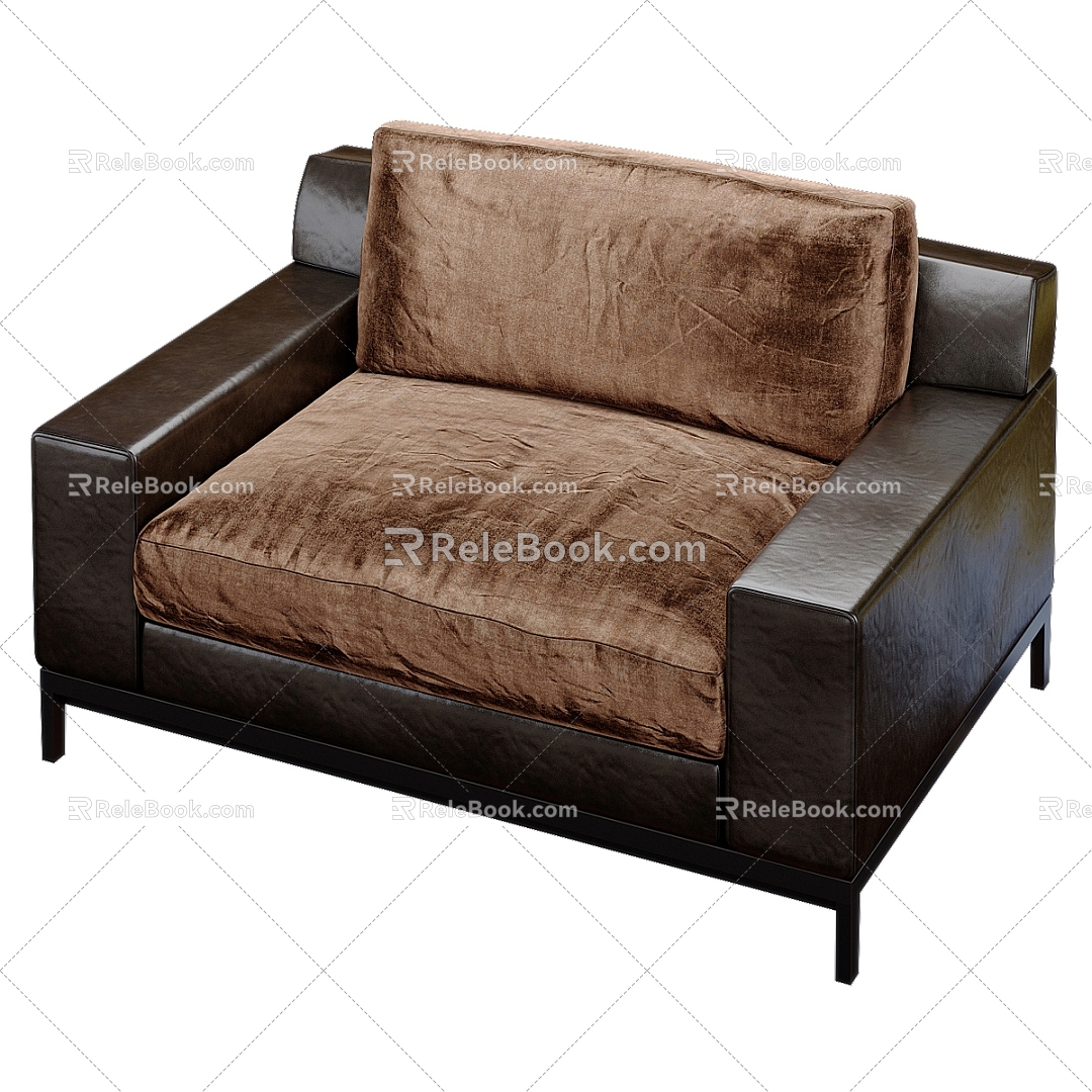 modern armchair 3d model