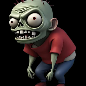 Plants vs Zombies Kid Zombies 3d model