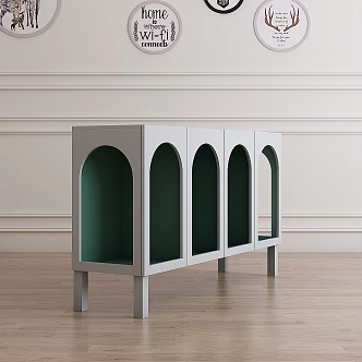 Modern Storage Cabinet Entrance Cabinet 3d model