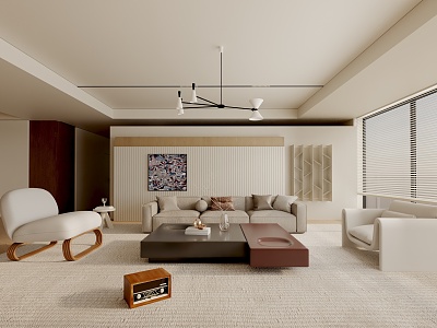 Living room 3d model