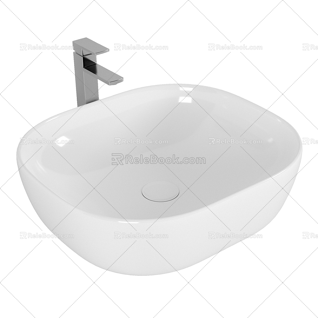 Modern sink sink 3d model