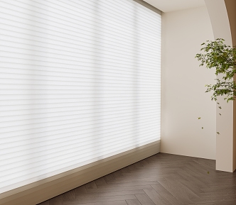 Modern Venetian Blinds Shangri-La Curtain 3d model