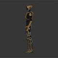 Modern robot patrol robot security robot security robot automatic cruise robot 3d model