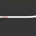 White And Red Paddle Board For Water Sports With Reader T Logo And Reaber Design