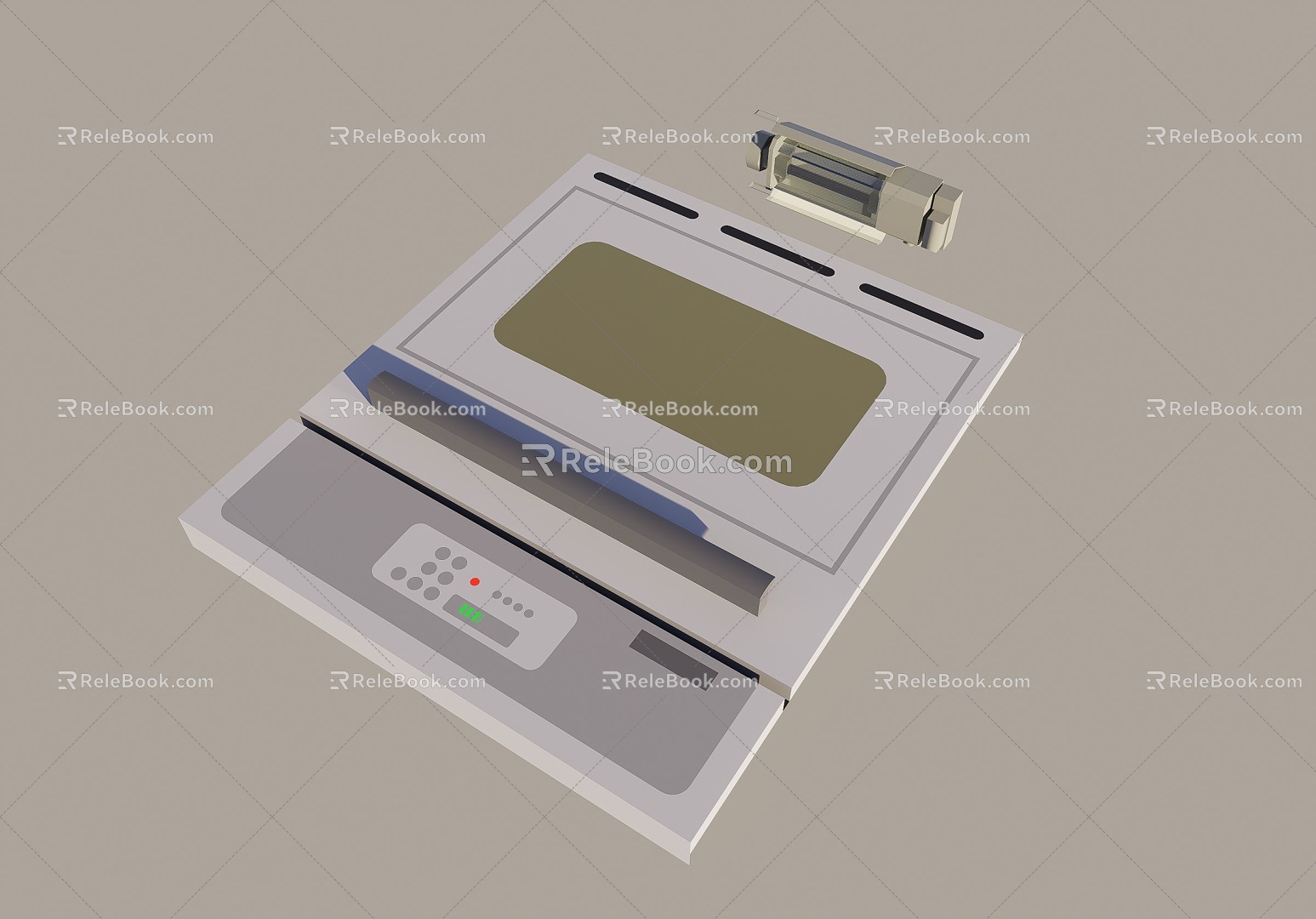 lithography machine 3d model