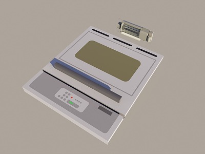 lithography machine 3d model