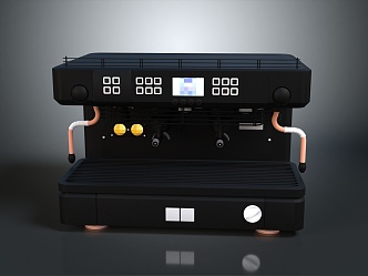 Coffee machine Automatic coffee machine Semi-automatic coffee machine Drip coffee machine Mocha coffee machine 3d model