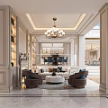 Luxurious Entertainment Room With Fitness Equipment And Skylight