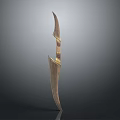 Traditional Handcrafted Weapon Knife With Wooden Handle Metal Blade And Sharp Edge