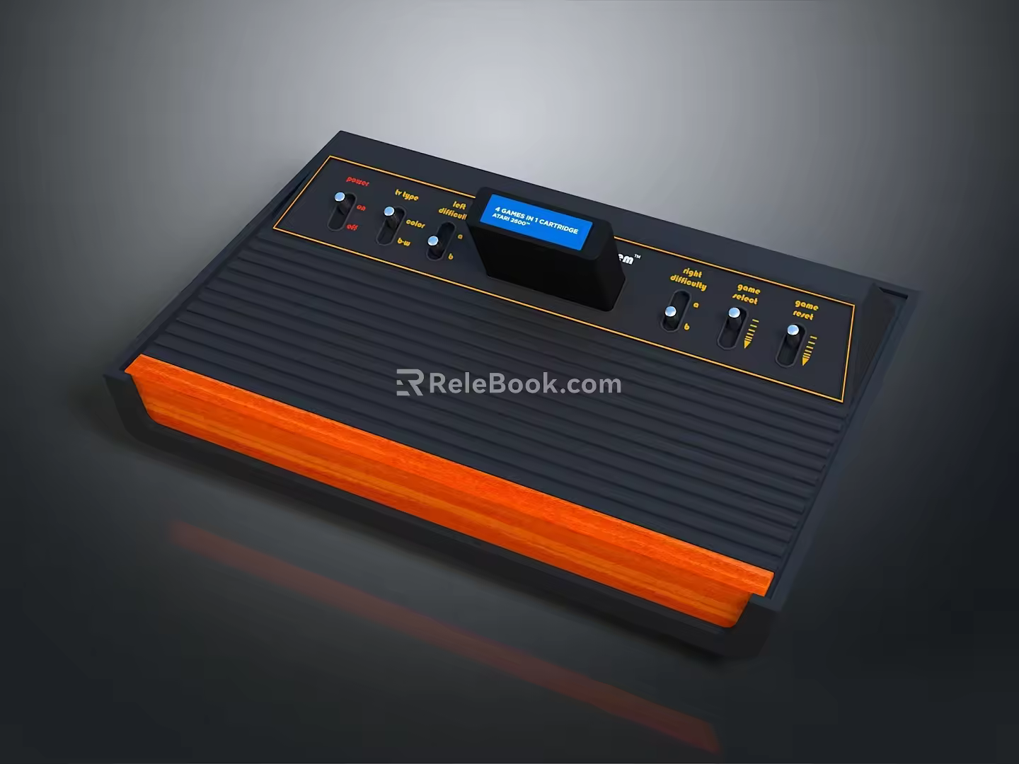 Game machine home game machine Nintendo game machine old game machine old game machine handle 3d model