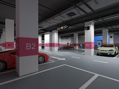 Parking 3d model