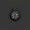 Black Rotomax Electric Motor With Housing Fan And Control Panel