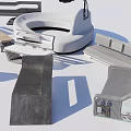Leisure Chair Components With Various Designs And Different Style Parts On White Background