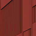 Black Gold Modern Geometric Striped Textured Panel Wall Decor